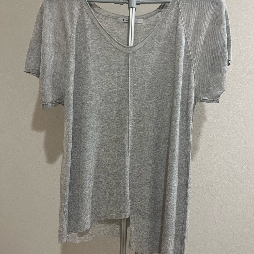 Alexander Wang Light Gray Short Sleeve Top
Size Large
